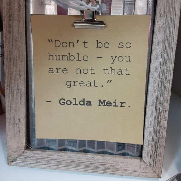 Rustic Galvanized Frame with Quote Lot of 4. - Picture 6 of 7